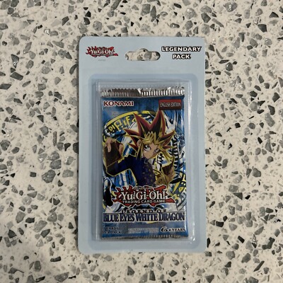 Yu-Gi-Oh! TCG Legendary Pack Blue Eyes White Dragon Sealed Blister Pack Yugioh -image