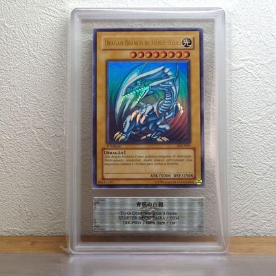 Ars8 Yu-Gi-Oh! Blue-Eyed White Dragon Portuguese Dik-P001 Blue Eyes-image