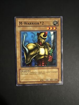 Yu-Gi-Oh! TCG M-Warrior #2 Legend of Blue Eyes White Dragon LOB-077 Miscut Ameli-image