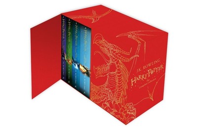 Harry Potter Box Set: The Complete Collection (Childrens Hardback) by J.K. Rowli-image