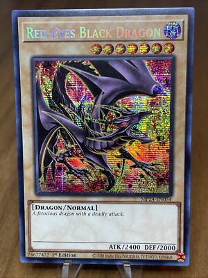 Yugioh - RED-EYES BLACK DRAGON - Prismatic Secret Rare - MP24-EN054-image
