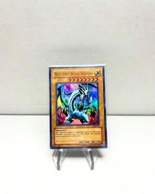 Blue-Eyes white dragon LOB-001  Unlimited-image