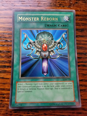 Monster Reborn LOB-118 The Legend of Blue Eyes White Dragon Unlimited-image