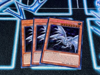 Blue-Eyes White Alternative White Dragon x3 - RA02 - Secret Rare - (SCR)-image