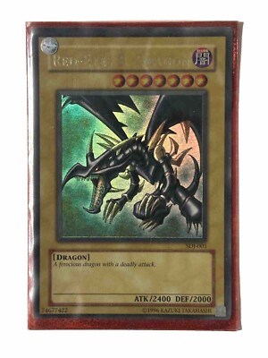 Yu-Gi-Oh! Red Eyes Black Dragon SDJ-001 Ultra Rare (2003)-image