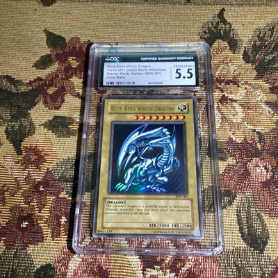 Blue-Eyes White Dragon SDK-001 Starter Deck: Kaiba-Unlimited Graded CGC 5.5-image