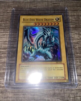 Yu-Gi-Oh! TCG Blue-Eyes White Dragon Kaiba Evolution Ske-001 1st Edition...-image