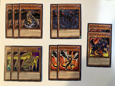 Yu-Gi-Oh Random Dragon Card Set (20 Cards)-image