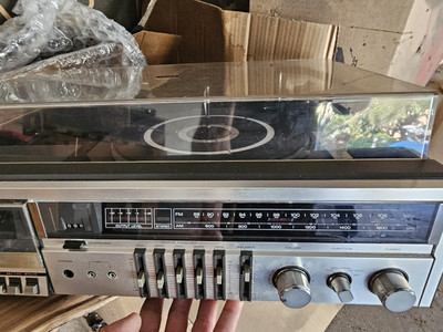Fisher MC-510 Audio Component System Record Player Tape AM/FM -image