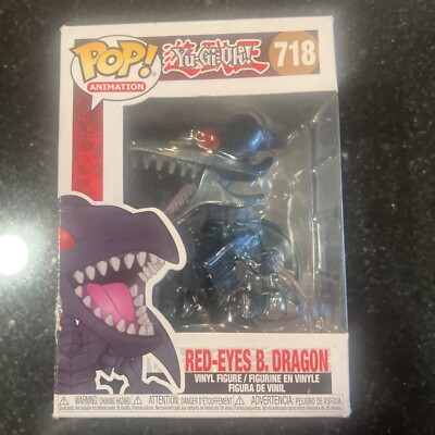 Funko Pop! Animation: Yu-Gi-Oh! - Red-Eyes Black Dragon Vinyl Figure - #718-image