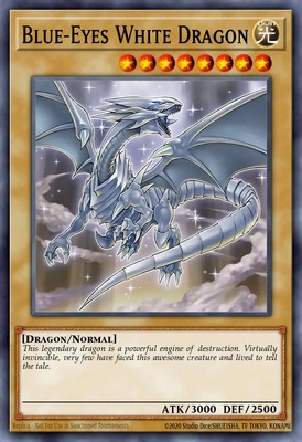 Yugioh RA04-EN108 - Blue-Eyes White Dragon V2 - Platinum Secret Rare-image