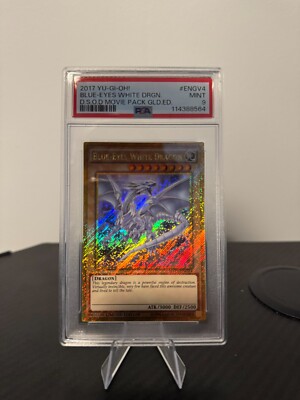 Blue-Eyes White Dragon Dark Side of Dimensions Movie Pack Gold Edition 1st Ed.-image