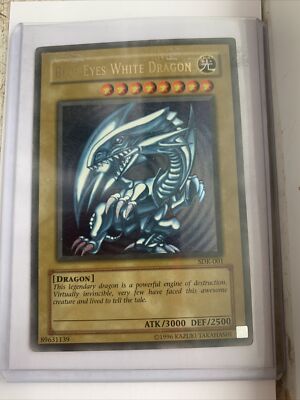 Konami Yu-gi-oh Blue-eyes White Dragon SDK-001-image