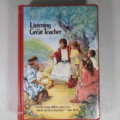 Listening To The Great Teacher 1988 Book Cassette Set Watchtower Bible Society -image