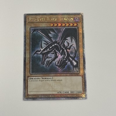 Yugioh Red-Eyes Black Dragon TN23-EN003 Quarter Century Secret Rare NM-image