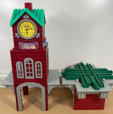 Fisher Price GeoTrax Rail & Road System High Chimes Clock Set Music Sound FX-image