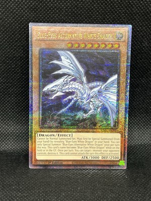 Blue-Eyes Alternative White Dragon (Quarter Century Secret Rare) RA02-EN010 25th-image