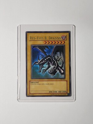 Yu-Gi-Oh! Red-Eyes Black Dragon Joey SDJ-001 Unlimited Ultra Rare LIGHT PLAY-image
