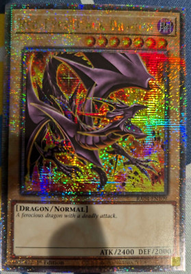 Red-Eyes Black Dragon (8th Artwork)  Quarter Century Secret Rare RA04-EN109 - NM-image