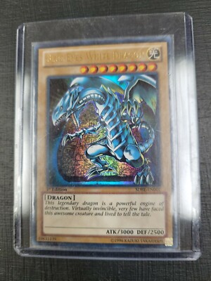 Blue-Eyes White Dragon 1st Edition Yu-Gi-Oh -image