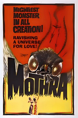 fridge refrigerator magnet 3.5x5 classic Godzilla Movie Monsters Mothra-image