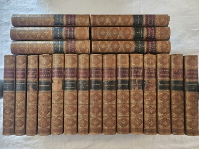 The Works of Washington Irving [Hudson Edition] 21 volume set-image