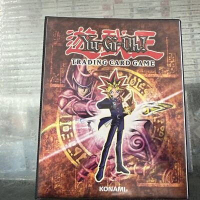 Yu-Gi-Oh Binder and Card Sleeves  1996 Holder Konami FULL Blue Eyes white Dragon-image