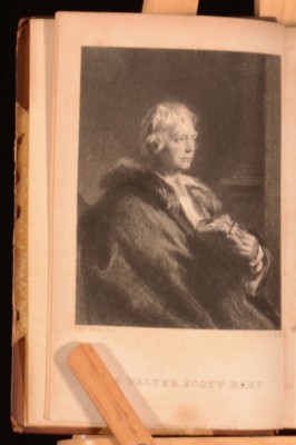 1830 11vol Poetical Works Of Sir Walter Scott Scarce Complete Set Engravings-image