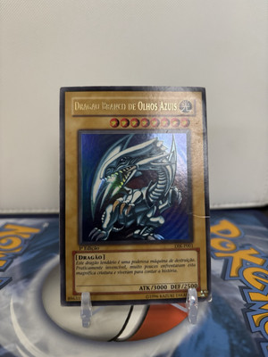 Blue-Eyes White Dragon 1ST ED DIK-P001 - Portuguese Dragào Branco De Olhos Azuis-image