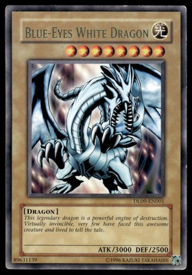 YuGiOh Duelist League Promo Blue-Eyes White Dragon (Green) #DL09-EN001 NM-image