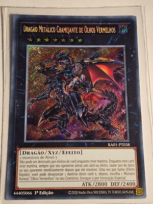 Red-Eyes Flare Metal Dragon (V.3 - Secret Rare)●YUGIOH●RA01●PORTUGUESE●NM●2525-image