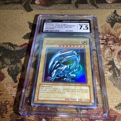 Blue-Eyes White Dragon SDK-001 Starter Deck: Kaiba-Unlimited Graded CGC 7.5-image