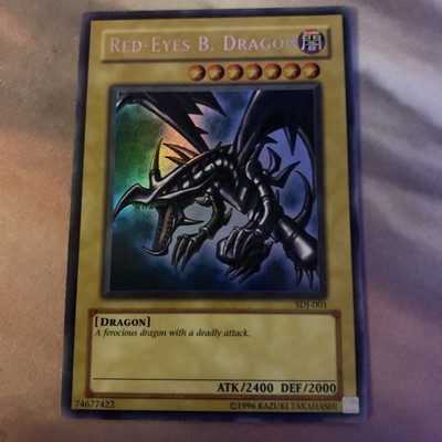 Yugioh Red-Eyes B. Dragon SDJ-001 Ultra Rare MP-image