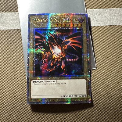 Red-Eyes Black Dragon Quarter Century Secret Rare LC01-EN006 Near-Mint Limited-image