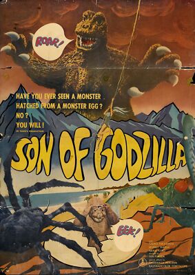 Son Of Godzilla 01 Movie Poster FRIDGE MAGNET-image