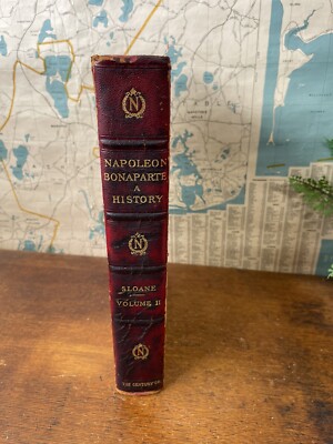 Life of Napoleon Bonaparte by William Sloane Vol 2 Only Leather Century Co 1896-image