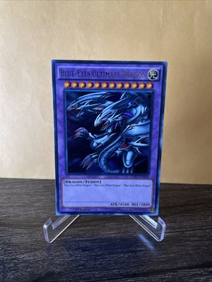 Yugioh! Blue-Eyes Ultimate Dragon LCKC-EN057 Secret Rare 1st Edition-image