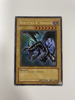 YUGIOH - Red-Eyes B. Dragon - Ultra Rare - SDJ-001 - M/NM-image