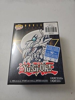Funko Pop! Blue Eyes White Dragon Pop/Tee Size L T-Shirt BoxLunch Yugioh Sealed-image
