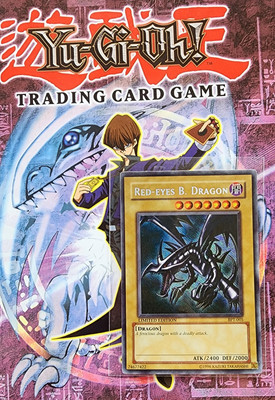 Yu-Gi-Oh TCG Vintage Red-Eyes Black Dragon BPT-005 ⭐️REVERSE FOIL ⭐️-image