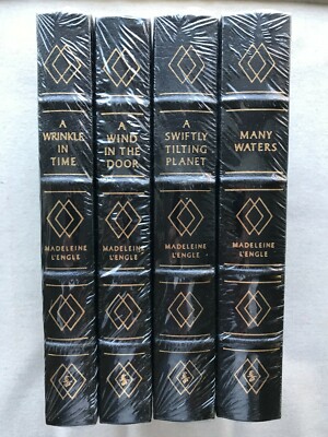 A Wrinkle in Time Quartet by Madeliene L'Engle, 4 Vol. Set (Easton Leather, New)-image