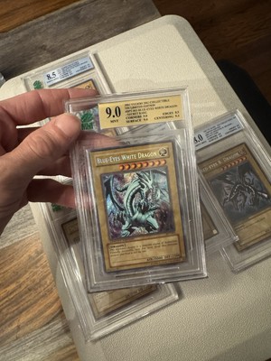 Blue-Eyes White Dragon BPT-003 Secret Rare 2001 Collector’s Tin MNT 9-image