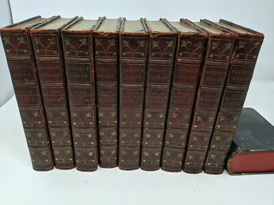 1898 Motley's Works - Dutch Republic, Netherlands, Barneveld - Leather-image