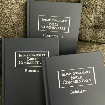 Jimmy Swaggart Bible Commentary (Set of 3 Books) Romans Galatians 1 Corinthians-image