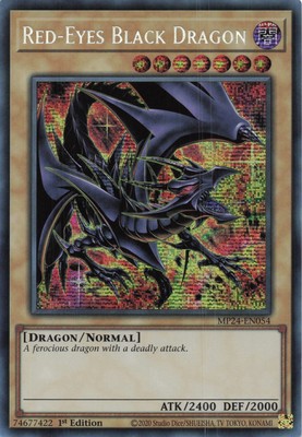 Yugioh MP24-EN054 - Red-Eyes Black Dragon - Secret Rare-image