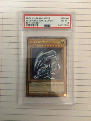 Blue-Eyes White Dragon (Quarter Century Secret Rare) MP24-EN001 25th Anniversary-image