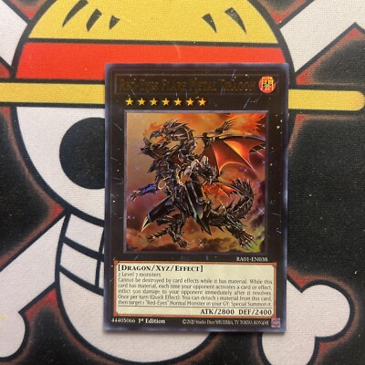 Yugioh x1 Red-Eyes Flare Metal Dragon RA01-EN038 Ultra Rare 1st Ed (Near Mint)-image