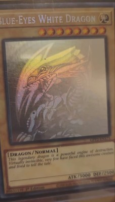 Blue-Eyes White Dragon (Ghost Rare) Ghosts from the Past: the 2nd 1st Edition-image