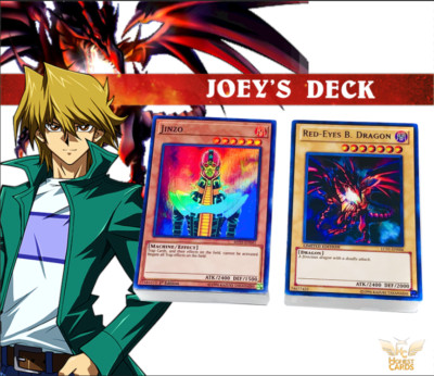 Complete Joey Wheeler Deck! Jinzo + Gilford + Red-Eyes Black Drag *Hot* + Bonus!-image