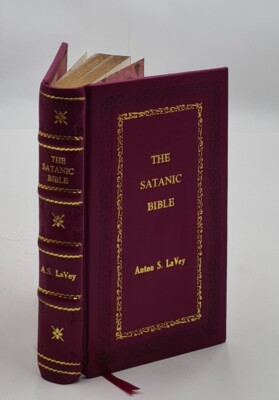 The Satanic Bible By La Vey, Anton [Premium Leather Bound]-image